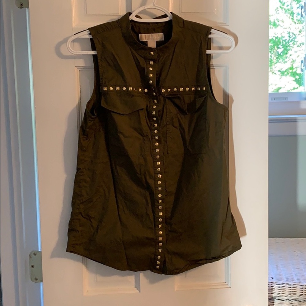 Michael Kors studded shirt